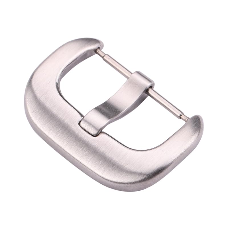 Fermoir en métal brossé haut de gamme en acier inoxydable pour rehausser votre bracelet de montre