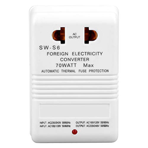70W 110V / 120V a 220V / 240V Step Up/Down Adaptador de Viaje