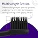 BURST Genuine Replacement Heads for Original Sonic Electric Toothbrush (Black/3 Pack) | Ultra Soft Bristles for a Deep Clean | Stain & Plaque Removal