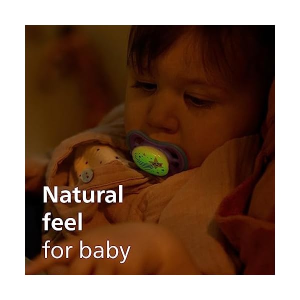 Philips Avent Ultra Air Schnuller 6-18m, Falling Star/Dreams, Nighttime, 4er Pack SCF376/09 – Bild 3