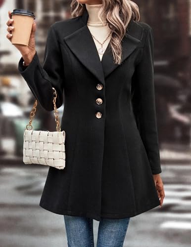 Women Laple Coat Double-Breasted With Belted Long Sleeve Female Trench Coat, 2025 Autumn Winter Vintage Elegant Loose4