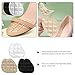 FOMIYES 3pairs Forefoot Cushion Pads for Women Comfortable Slip Gel Inserts for High Heels Self-Adhesive Design Protects Feet from Blisters and Discomfort Includes and Options