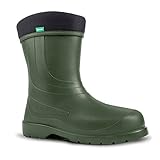  demar. Bottes en caoutchouc EVA légères doublées Laura (42, vert), vert, 42 EU