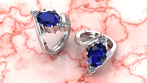 Bague saphir bleu de Ceylan le bijou idéal pour vos grands événements