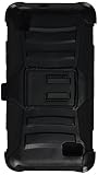 Huawei Pronto LTE case, Huawei SnapTo case, Nagebee - Huawei Pronto LTE, Huawei SnapTo H891L G620 Heavy Duty Hybrid Armor Dual Layer Rhino Kickstand Belt Clip Holster Combo Rugged Case for Huawei Pronto LTE, Huawei SnapTo H891L G620 (Holster Combo Black)