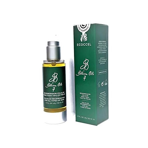 Hidratante facial y corporal, a base de aceites esenciales y vegetales. Regenerador celular anti edad, efecto lifting. Con omega 3 y 6, vitamina E, antioxidante, etc. Piel tersa. BOTANICA OIL 7, 50ml.