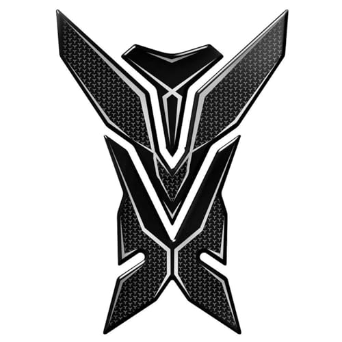 Motorrad Tank Pad Schutz Aufkleber Für Aprilia RSV4 Kraftstoff Tank Abdeckung Pads Aufkleber Ersatzteile Einzigartige Anpassung(Bianco)