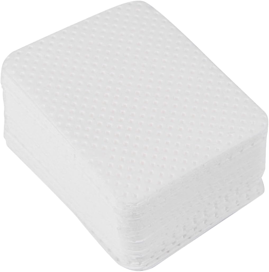 VICASKY 540Pcs Disposable Cotton Pads for Makeup Remover Eyelash Extension Adhesive Wipes Lint Cleaning Towels for Nail Polish and Facial Use