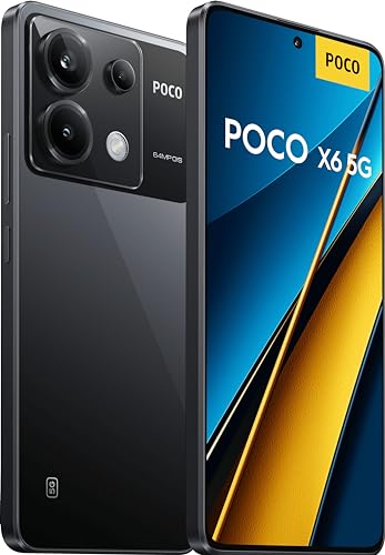Xiaomi Poco X6 5G - 12 GB RAM, 256 GB, 64 MP, 120 Hz AMOLED, 67 W