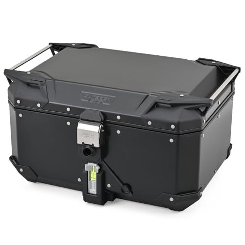 GIVI(�W�r) �o�C�N ���A�{�b�N�X ���m�L�[ 58L �A���~�� �L�[�V�����_�[�ʔ� �X�}�[�g�Z�L�����e�B���b�N�Ή� TREKKER OUTBACK EVO SMART�V���[�Y OBKEV58B �u���b�N 61298