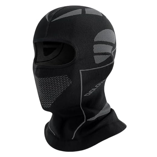 KMKANPO 1 pièces cagoule moto masque,cagoule moto hiver,accessoire moto,Respirant,pour,ski,vélo,Running,pour homme et femme(gris foncé)