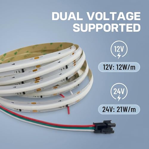 Tira LED WS2811 IC RGB COB 720 Leds DC12V miniatura 4