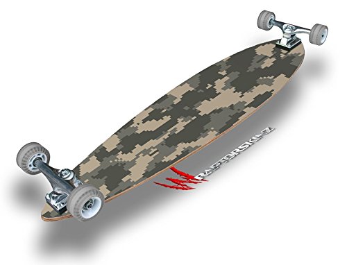 WraptorCamo Digital Camo Combat - Decal Style Vinyl Wrap Skin fits Longboard Skateboards up to 10