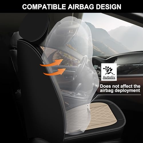 Housses de siège auto étanches pour Kia Optima ensemble complet 5 places - 4