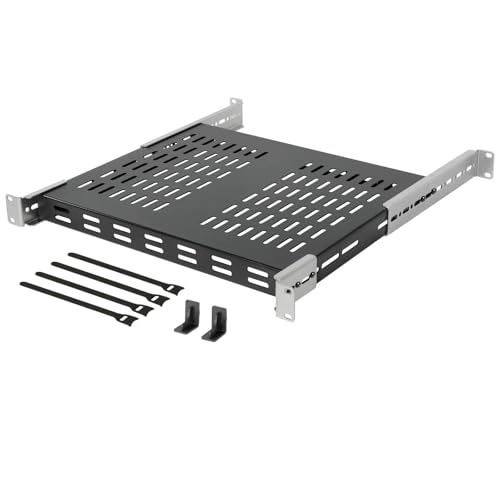 Étagère fixe réglable ventilée pour rack de serveur 19" Tecmojo 1U