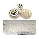 Adunsiaoto 62 Stücke Dachhimmel Reparatur Set, Kfz Reparatur Nieten Set, Auto Dachhimmel Reparatur Knopf Autoteile, Universell Dachhimmel Reparaturknopf Autodach Schnappnieten Halterung Auto(Beige)