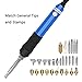 Umitive 37pcs Kit Pirograbador de Madera, 60W, Temperatura Regulable(250-400℃), Soldador Pirografo Electrico...