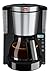 Produktbild Melitta Look Timer 1011-08, Filterkaffeemaschine mit Glaskanne und Timer-Funktion, AromaSelector, Schwarz