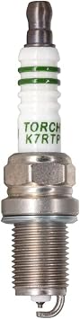TORCH K7RTP Platinum Spark Plug Replace for Autolite 3922 XS3922 Spark Plug, for CHAMPION RC8PYCBX,for DENSO IK22, for Car CHERY for BYD for SAIC MG for GREAT WALL,OEM, ea