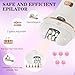 Bikini Trimmer for Women, 4 in 1 Electric Razors for Women Pubic Hair, Epilator and Electric Callus Remover Set, Wet/Dry Use Body Hair Trimmer, Rechargeable Hair Removal for Bikini Legs Underarm Arm