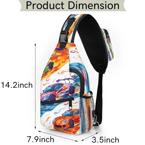 Bolso tipo bandolera unisex para hiking y viajes miniatura 2