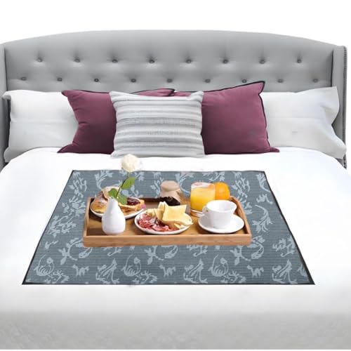 Image of Maximus Printed Bed Server Food Mat | Bedsheet Protector for Home | Food Mat for Bed | Waterproof and Washable Food Server Mat | Multipurpose Use 36 inchx36 inch