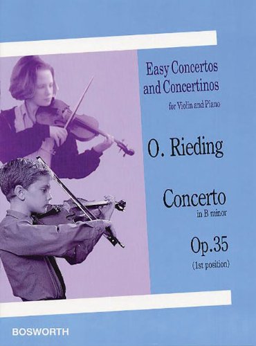 Concerto in B Minor, Op. 35 | Beginner Violin Solo Sheet Music with Piano Accompaniment for Students and Young Players |Easy First Position Violin ... and Concertinos for Violin and Piano) image 3