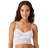 b.tempt'd by Wacoal Women's Inspired Eyelet Bralette, White, Medium