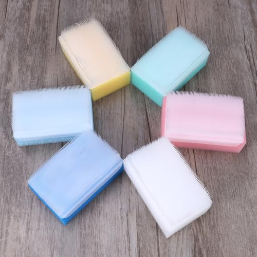 Cepillo de esponja de baño para bebés pack de 10 unidades color aleatorio 6