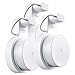 Google WiFi Wall Mount 3 Pack, Google Mesh Holder Without Messy Wires or Screws by KIWI design (White 3 Pack)
