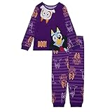 Bluey Little Girls’ Boo Sisters 2-Piece Snug-Fit Pajama Set, 4T