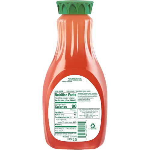 Tropicana, Watermelon Juice Drink, 59 Oz Bottle #TOP1