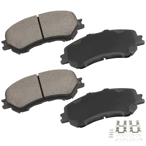 Image of cciyu D1737 Front Ceramic Disc Brake Pads Kit For Nissan For ROGUE 2014-2020,For ROGUE Sport 2017-2021