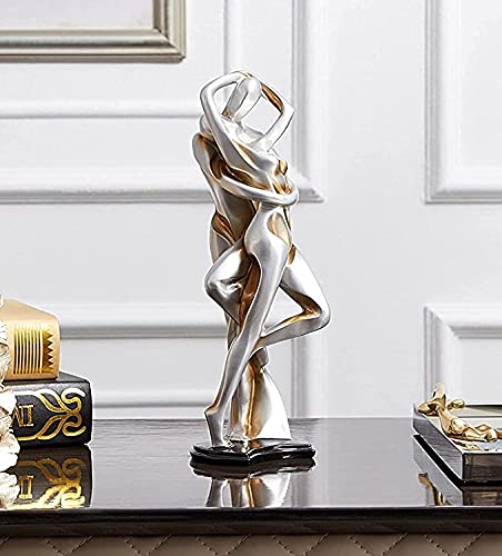 Amazon.co.jp: 彫刻 置物・オブジェ 抽象的な彫刻抱擁ダンサー
