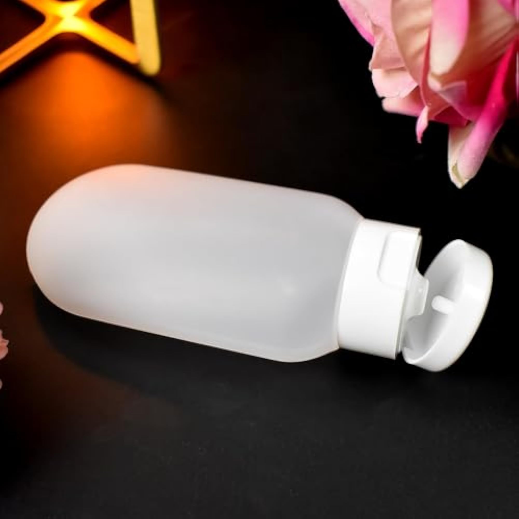 Small Plastic Travel Bottle Set for Shampoo & Conditioner