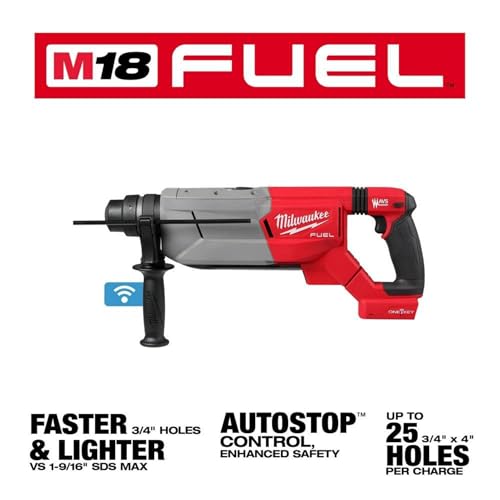 Milwaukee M18 FUEL 1-1/4" SDS Plus Rotary Hammer