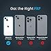 Speck Clear iPhone 14 & iPhone 13 Case - Drop Protection, Scratch Resistant & Anti-Yellowing Dual Layer Case for iPhone 14 & iPhone 13 Case for 6.1 inch Model - GemShell