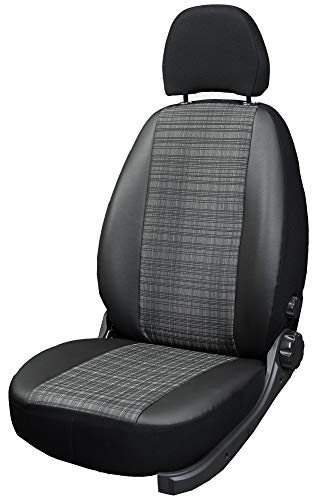 ERJOT Bus Prime nur FAHRERSITZ kompatibel mit Renault Trafic III 2014-2019 Maßgefertigte Sitzbezüge