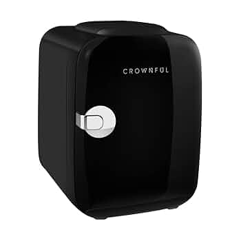 Amazon | CROWNFUL ミニ冷蔵庫 4L 冷温庫 0-60℃ 【保温・保冷