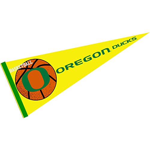 Ducks Basketball College Pennant Flag