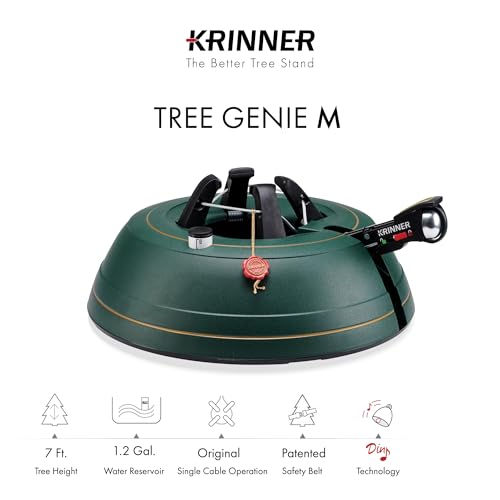 image for Krinner Christmas Tree Genie Medium - Green Tree Stand - Original Sing