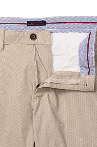 Image of Van Heusen Men's Mid Rise Tapered Fit Business Casual Trouser