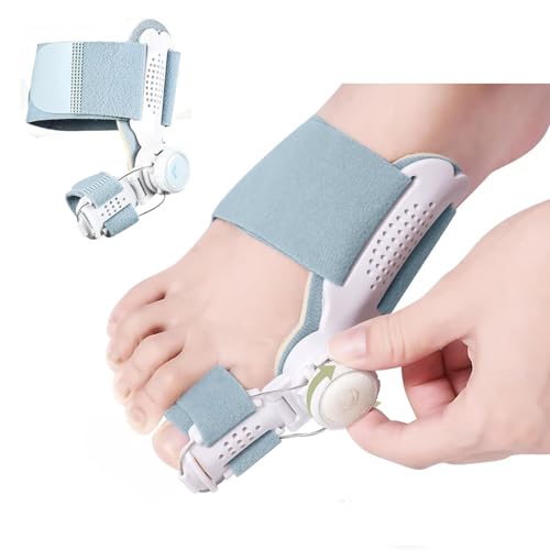 LINNIW Orthèses pour Hallux Valgus Plaque De Fixation pour Hallux Valgus avec, Réglable Correcteur Hallux Valgus pour Hommes Et Femmes, Attelle pour Orteils Séparateur D'orteils Jour Et Nuit
