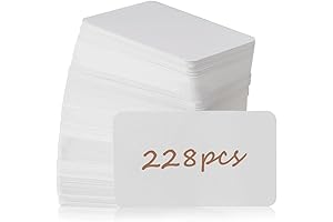 Durable Business Cards, Premium Blank White Cardstock