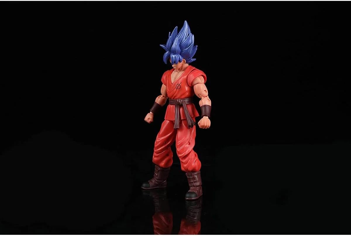 Bandai America - Dragon Ball Super Dragon Stars Super Saiyan Blue Kaioken x10 Goku