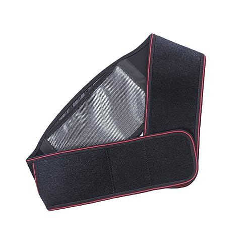 IWOWHERO Electric Heating Belt Men Women's Heating Waist Wrap Practical Waist Pad Back Belt Rechargeable 3 Temperature Settings for