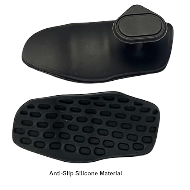 Weight Lifting Grips Silicone Grip Strengthener for Men Women, Anti-Slip Fingerless Workout Gloves with Hand Protection Ergonomic Palm Pads for Deadlifts, Cross Training, Bodybuilding 2 Pairs