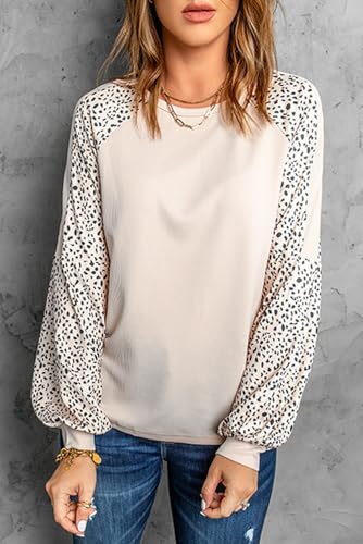 Leopard Print Pullover Top4