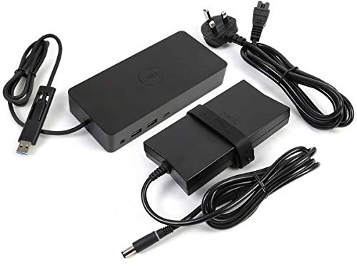 Dell D6000 Docking Station with 130W Power Adapter (Renewed)