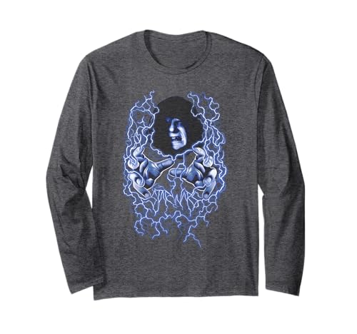 T-shirt Star Wars Empereur Palpatine à manches longues avec portrait éclair pour fan